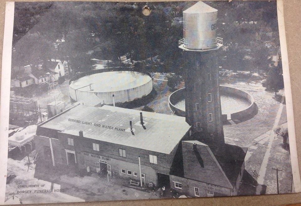 City water tower early 1900