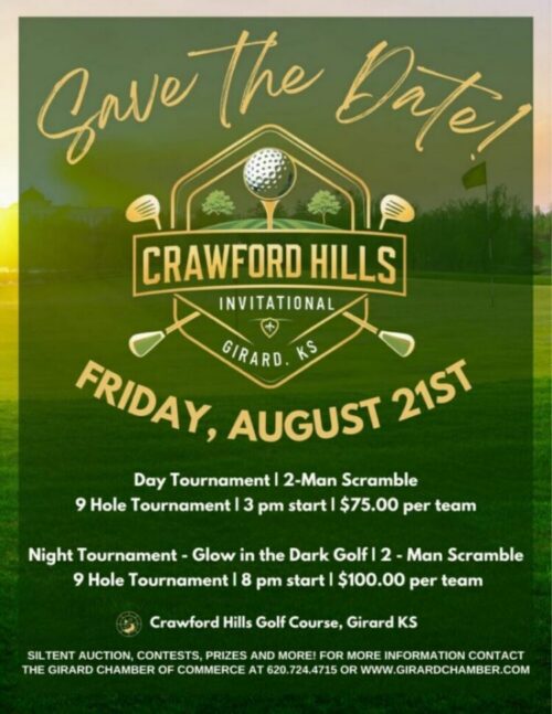 2nd Annual Crawford Hills Invitational Golf Tournament